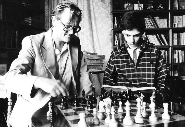 Vladimir Akopian with Oleg Dementiev